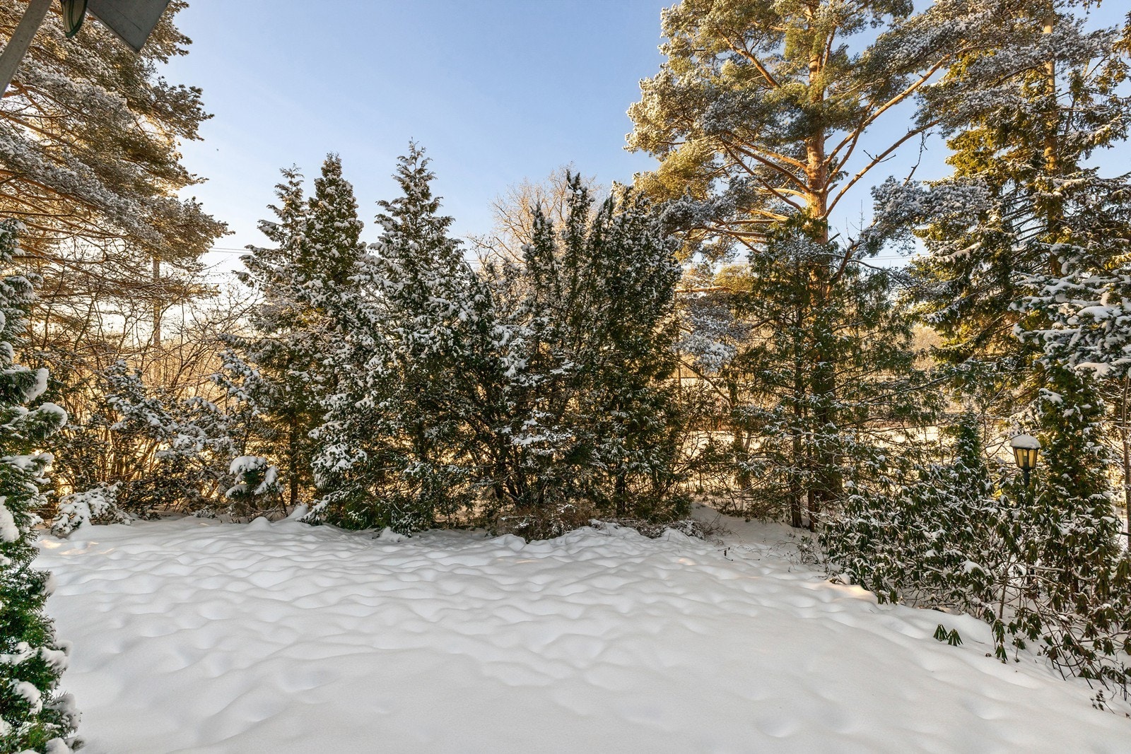 I tillegg har baksiden av tomten en godt skjermet hage. Galleribilde