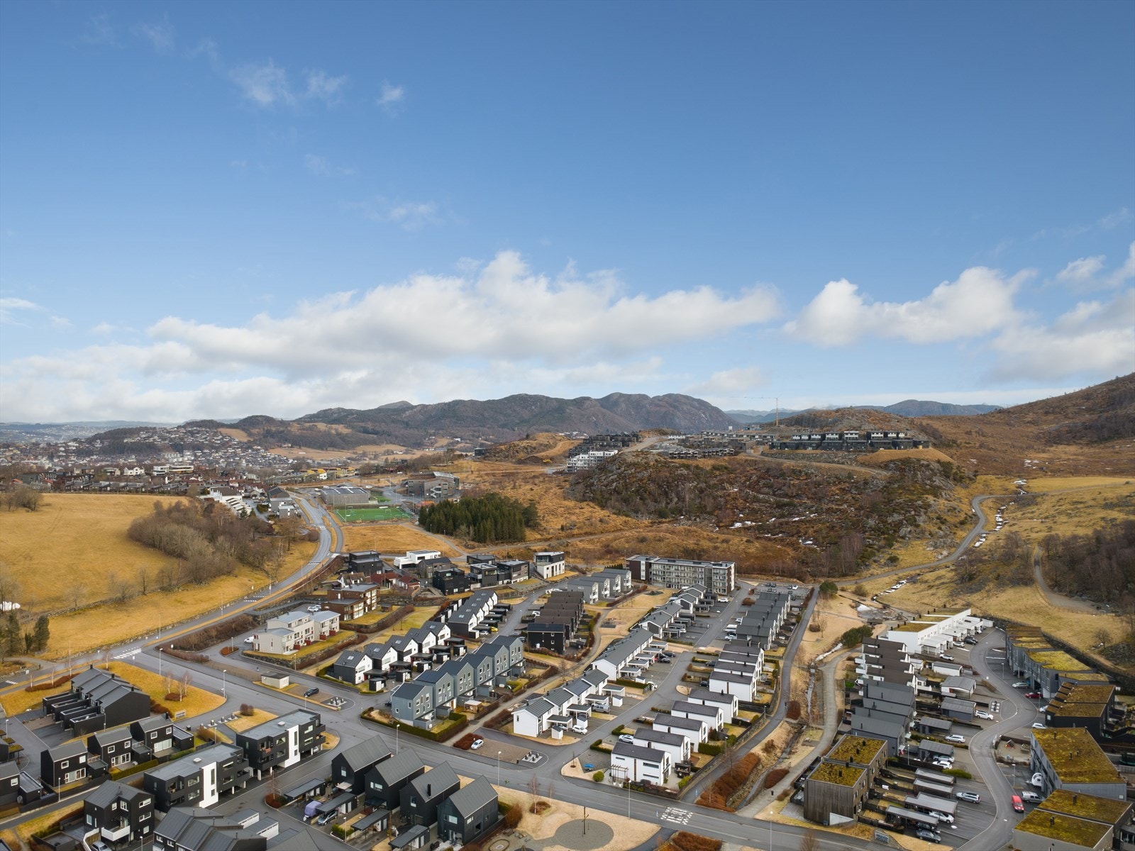 Dronefoto Galleribilde