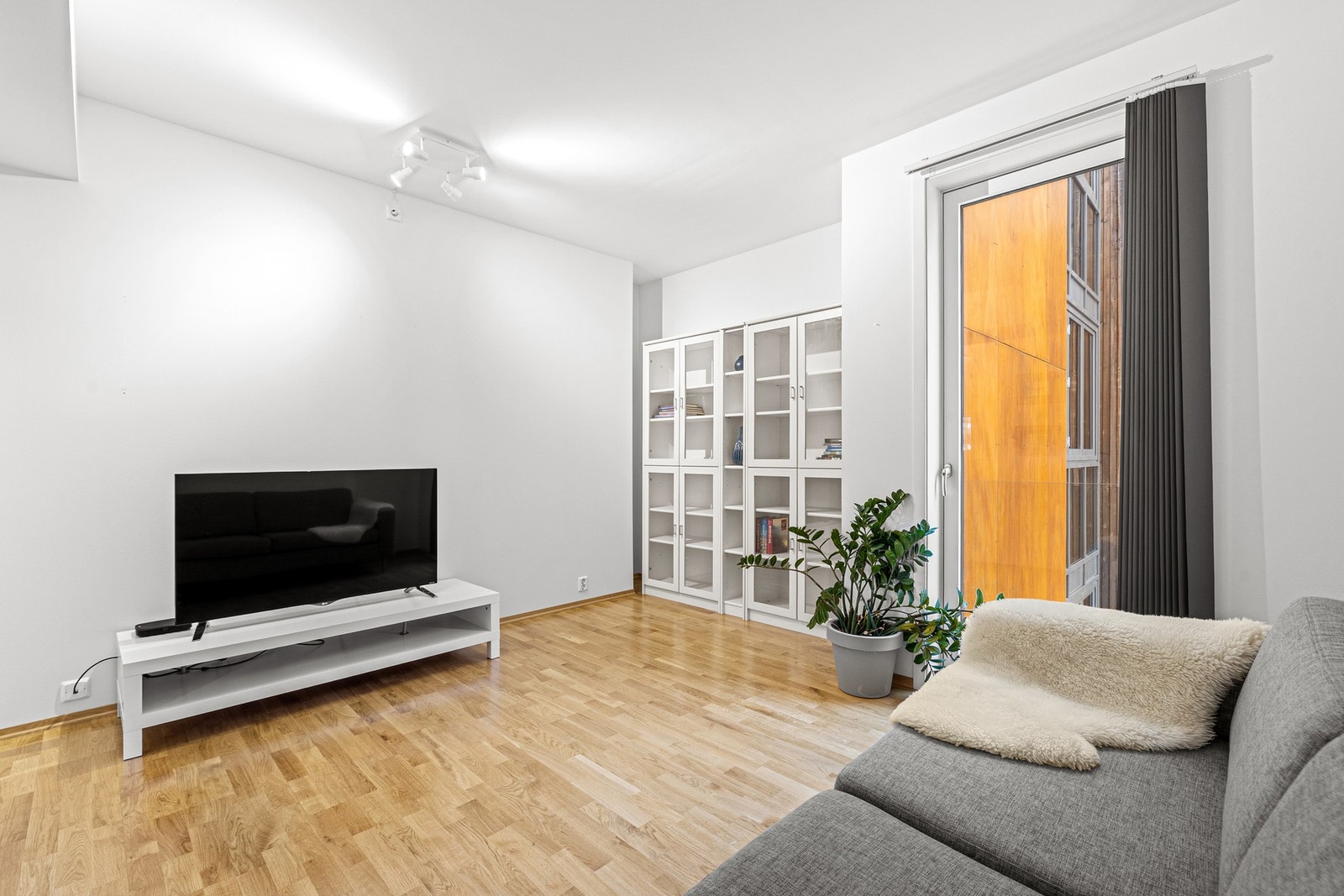 Soverommet blir i dag brukt som en stue. Galleribilde