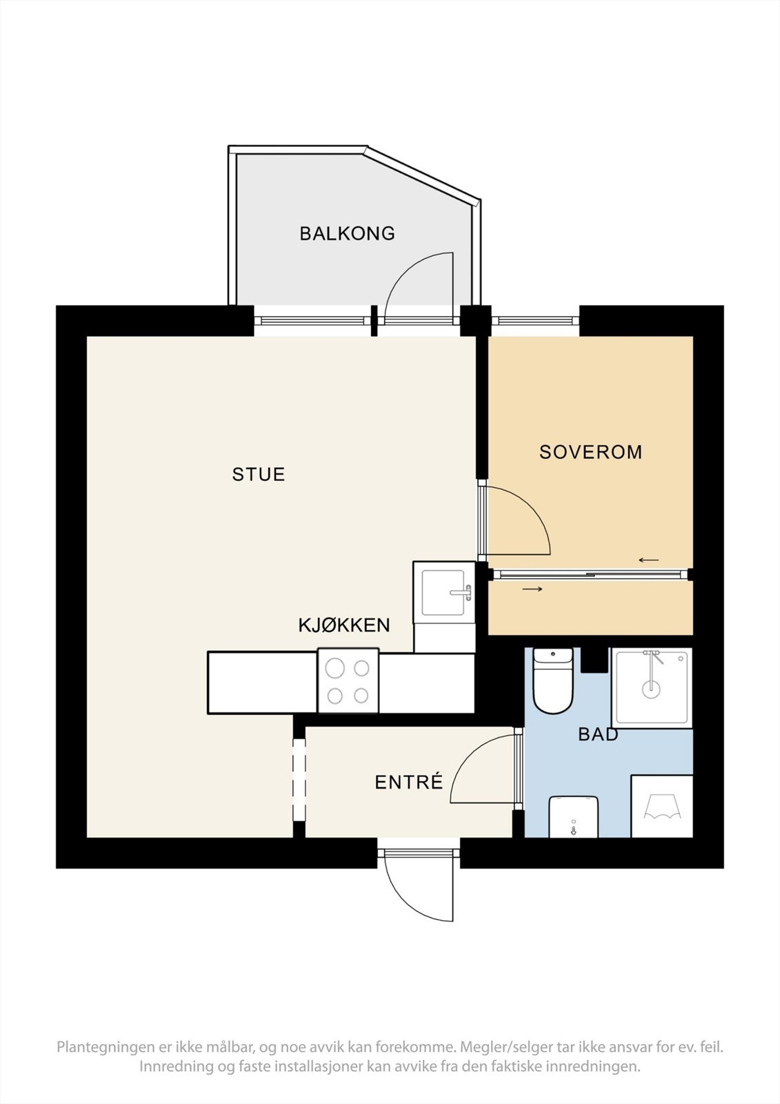 Plantegning. Galleribilde