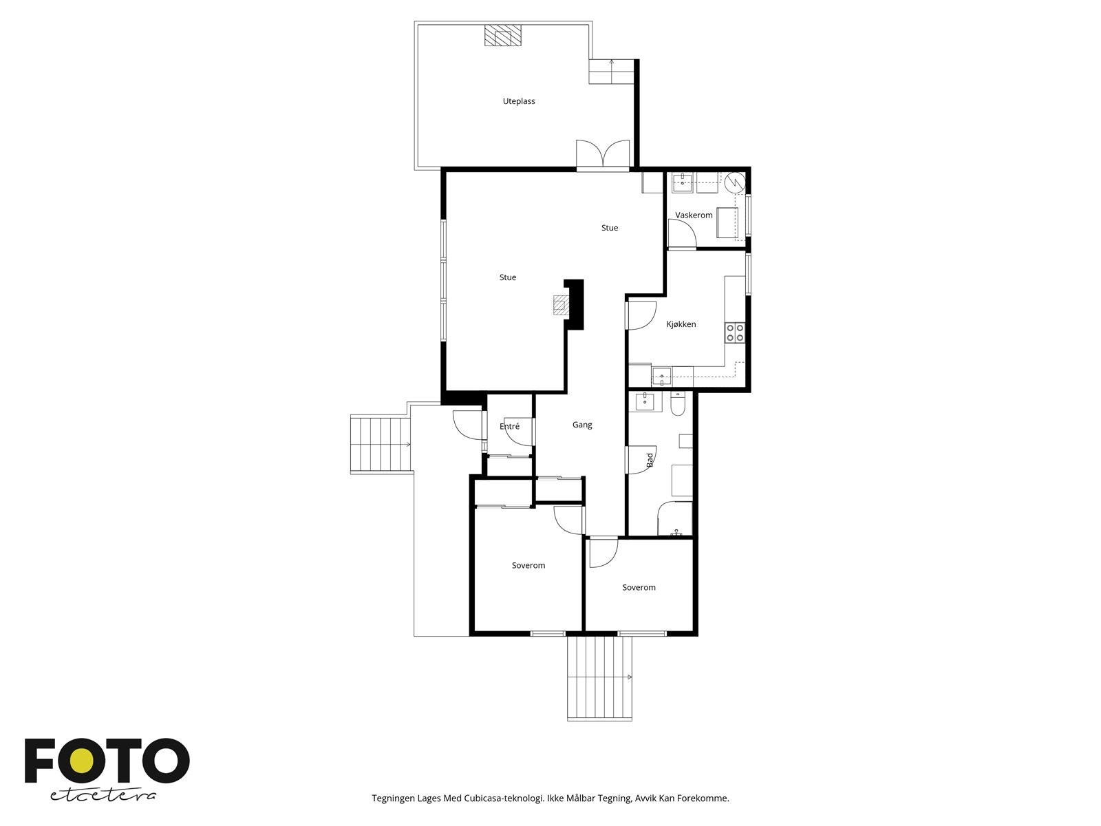 Veiledende plantegning - Ikke målbar Galleribilde