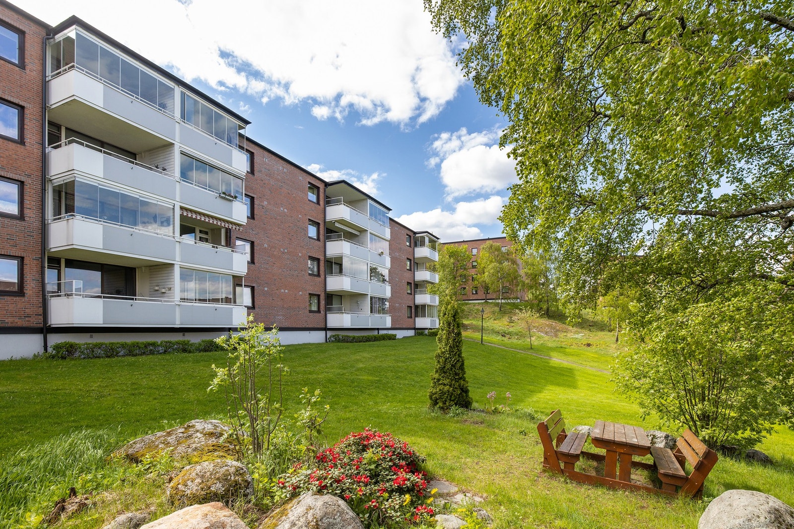 Hyggelige fellesområder på sommerstid Galleribilde