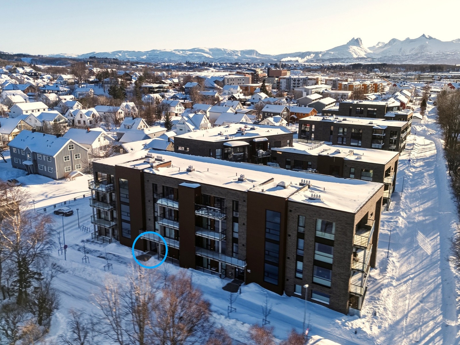 Attraktiv beliggenhet på populære Reinsletta Galleribilde