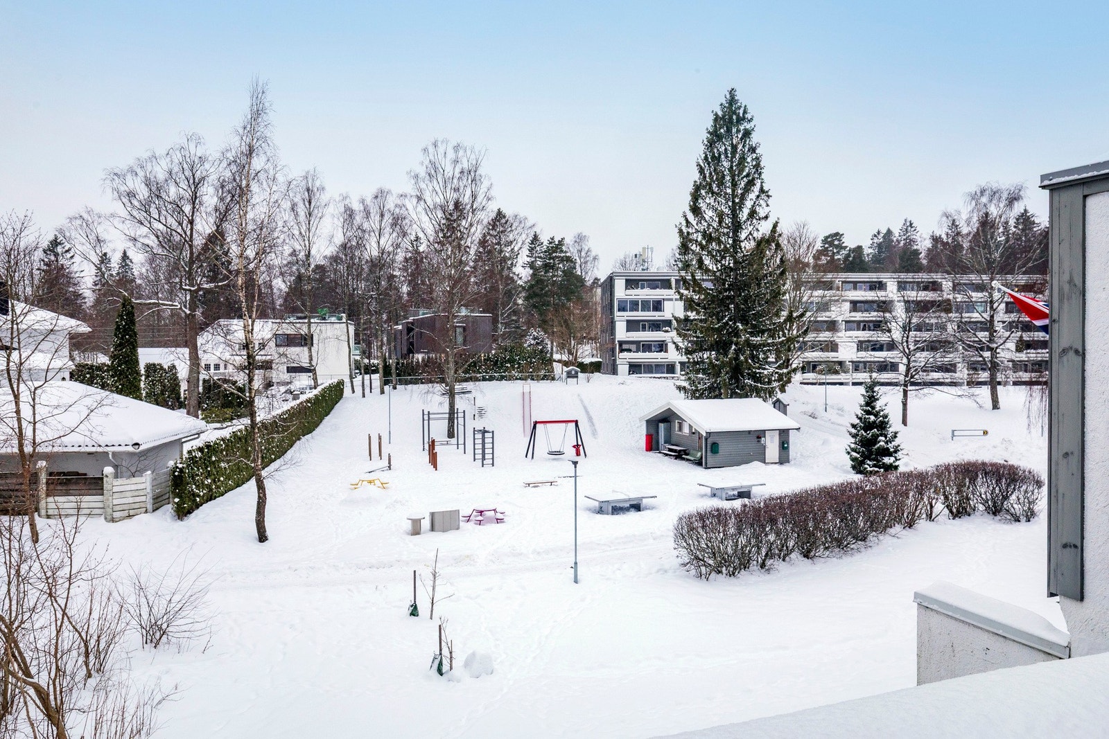 Lekeplasser i nærheten. Galleribilde