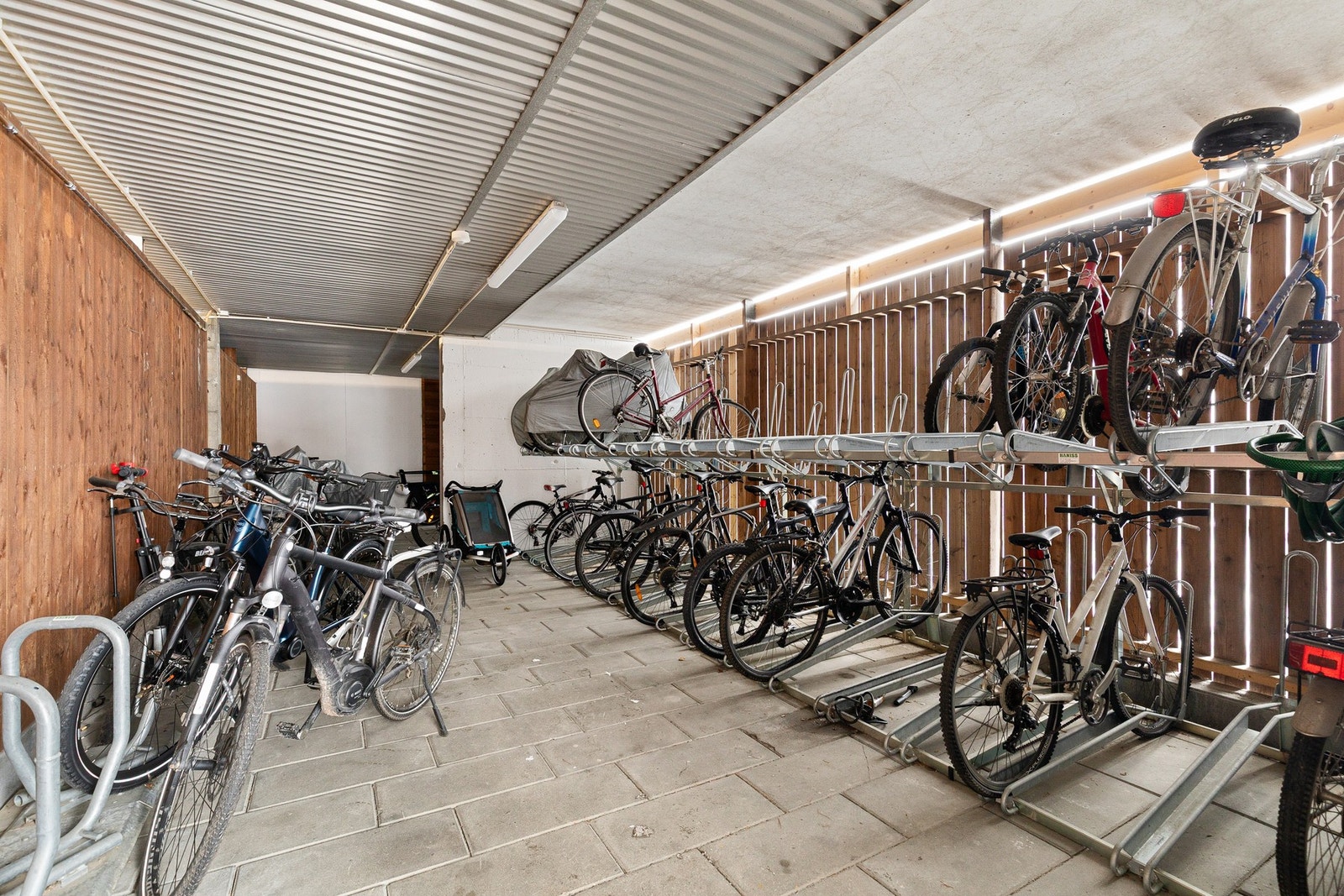 Felles sykkelbod. Galleribilde