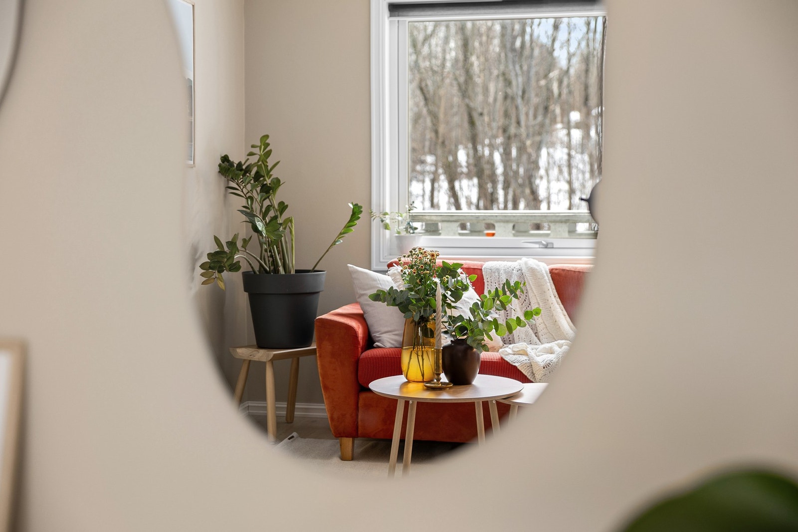 Detaljbilde stue. Galleribilde