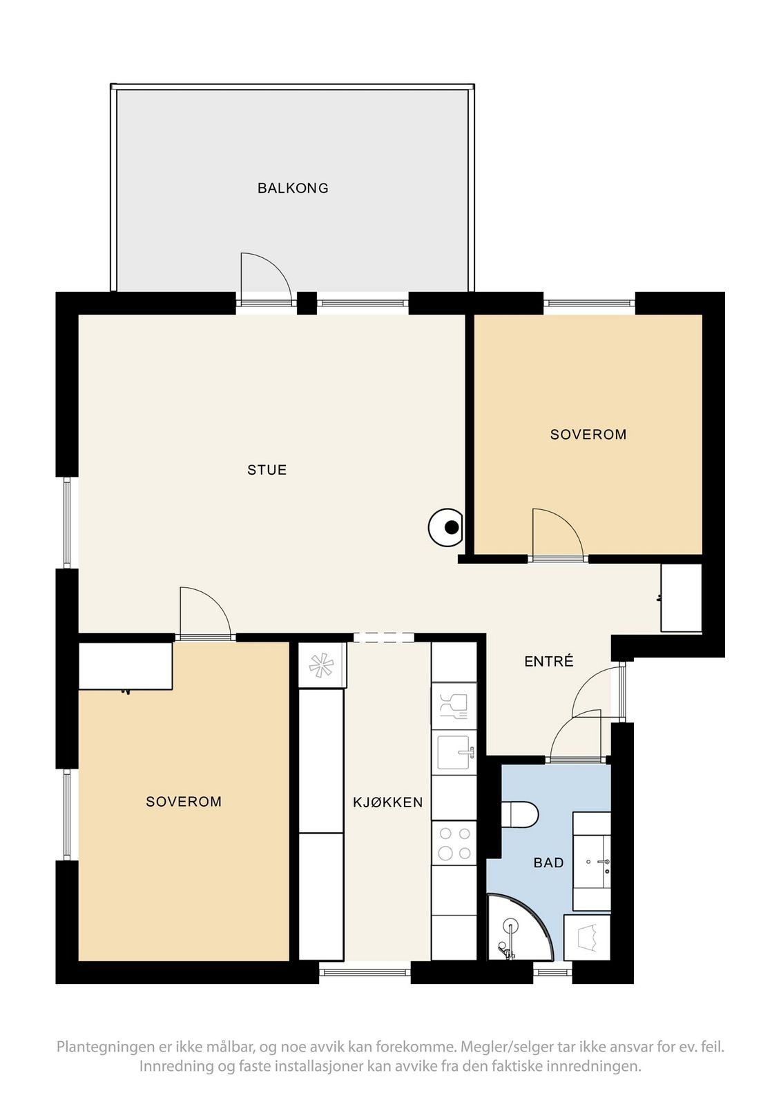 Plantegning. Galleribilde