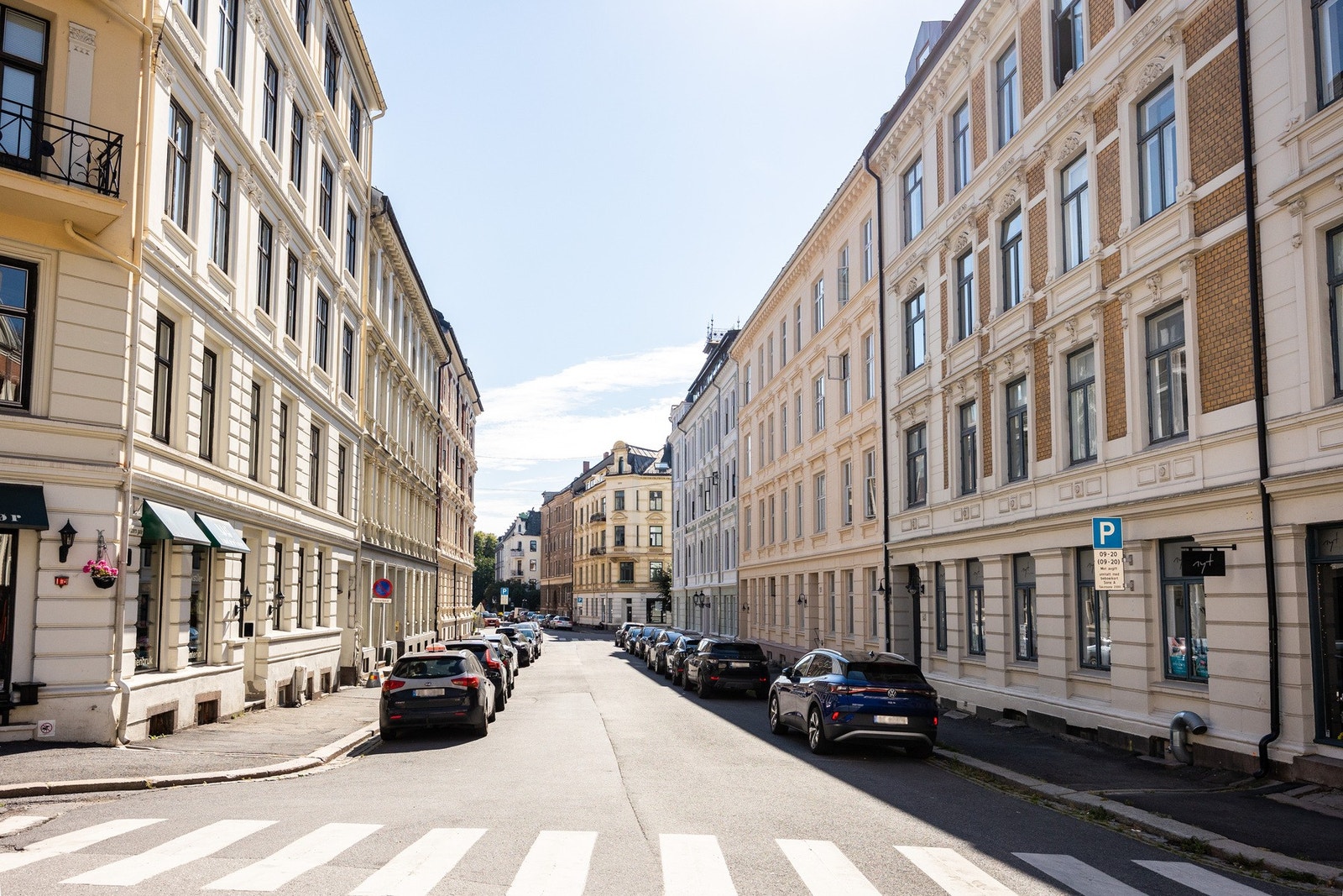 Her bor du sentralt, men slipper trafikkstøyen. Galleribilde