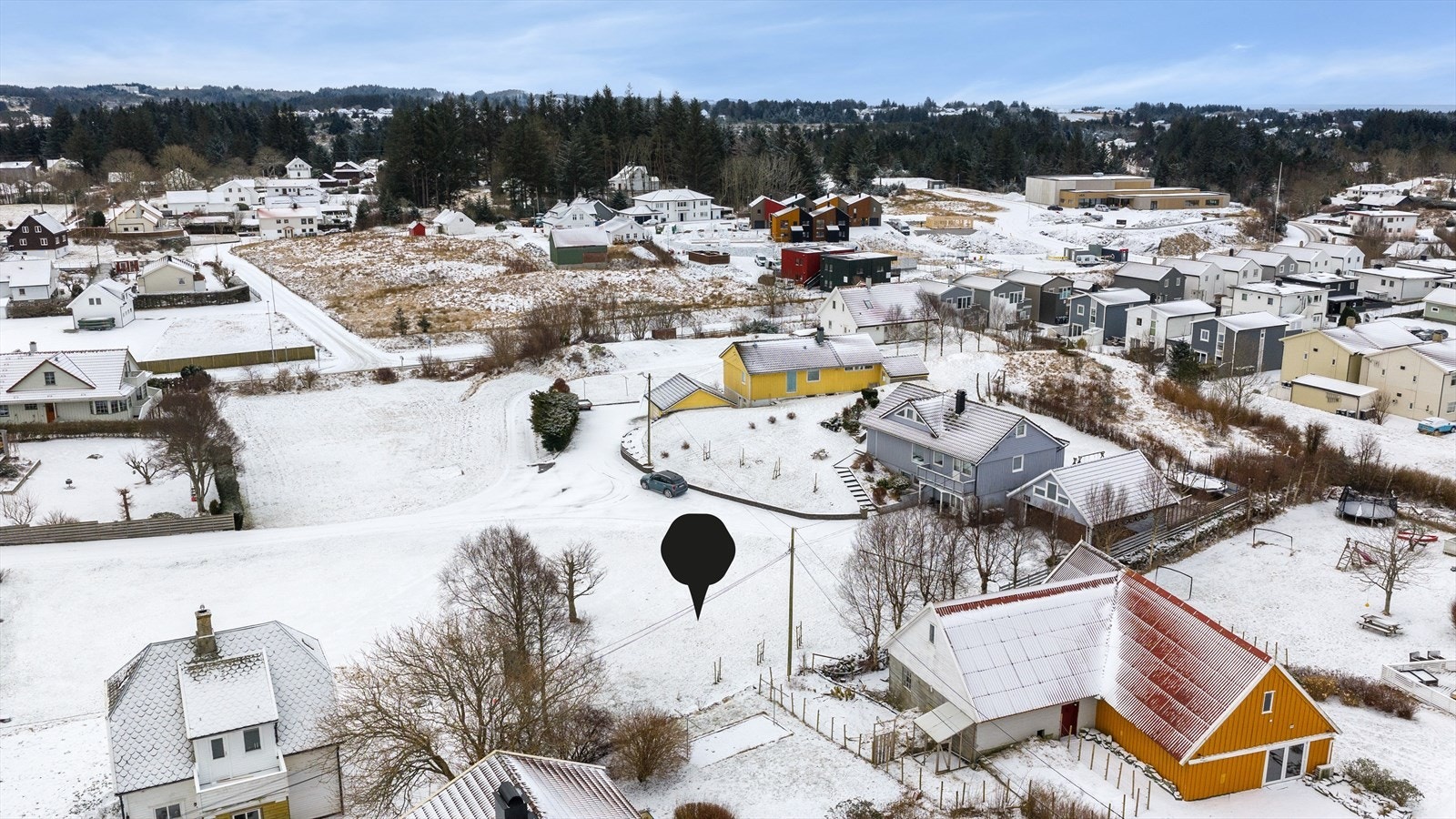 Tomten er uten byggeklausul og gir deg frihet til å selv velge byggeherre Galleribilde