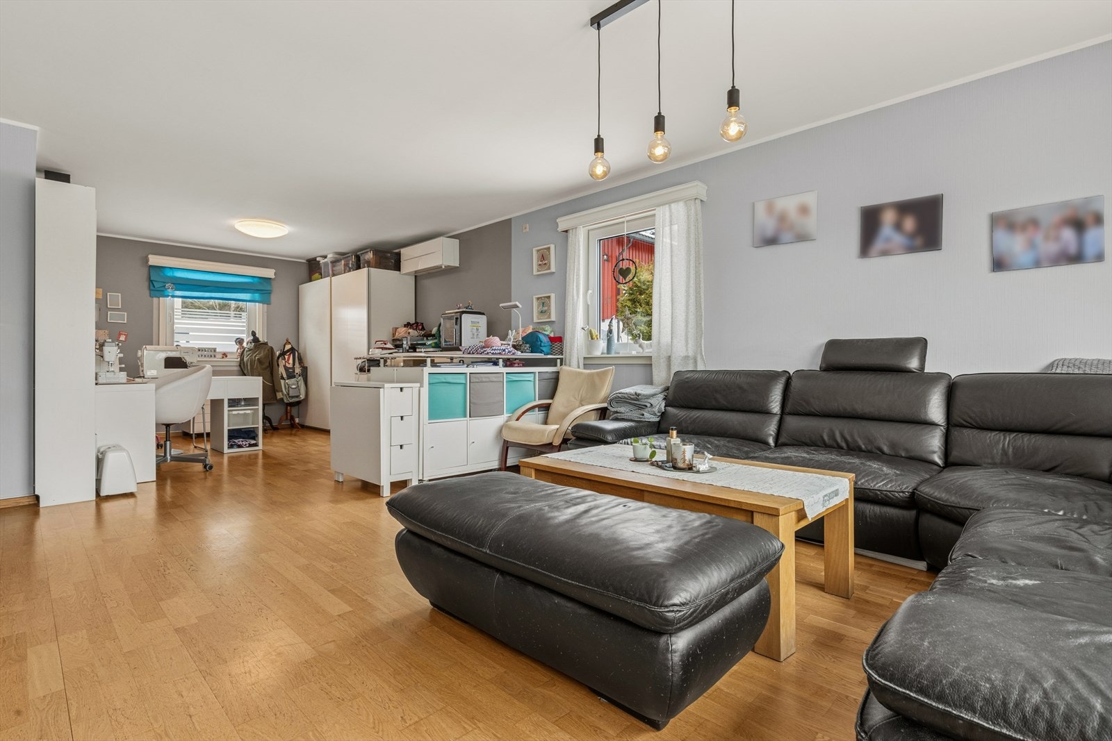 Stue/spisestue Galleribilde