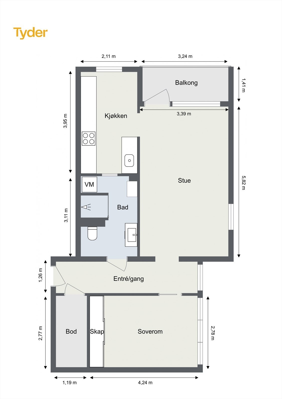 Haugerudveien 72 - 10. Etasje Galleribilde