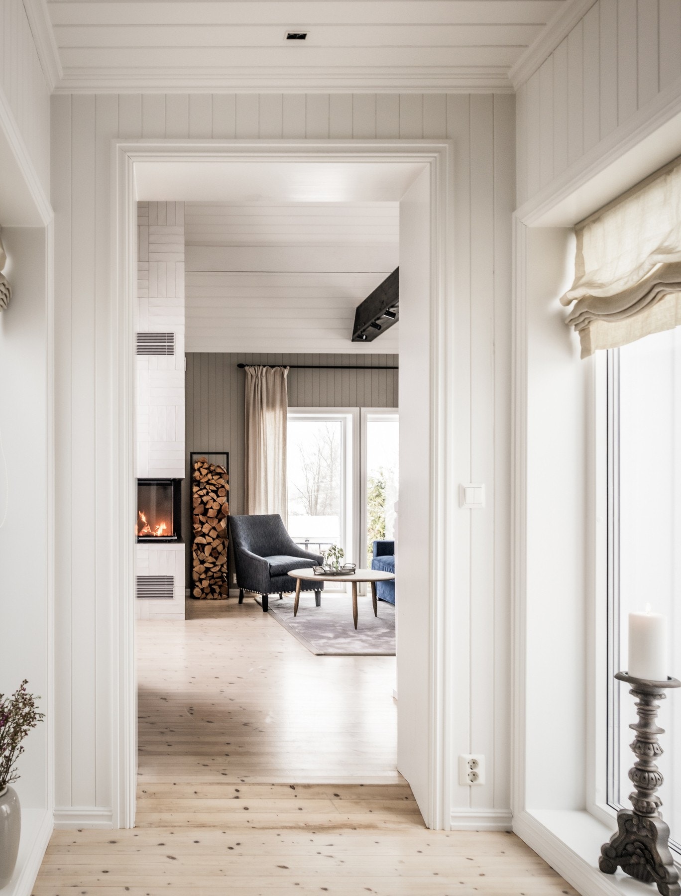 Gang over til tilbygg fra 2018/2019. Galleribilde