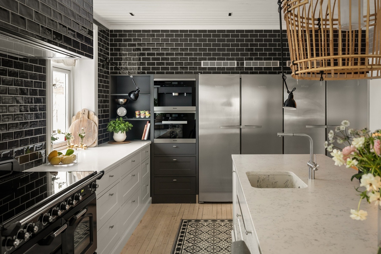 Ventilator kledd med håndlagde fliser Galleribilde