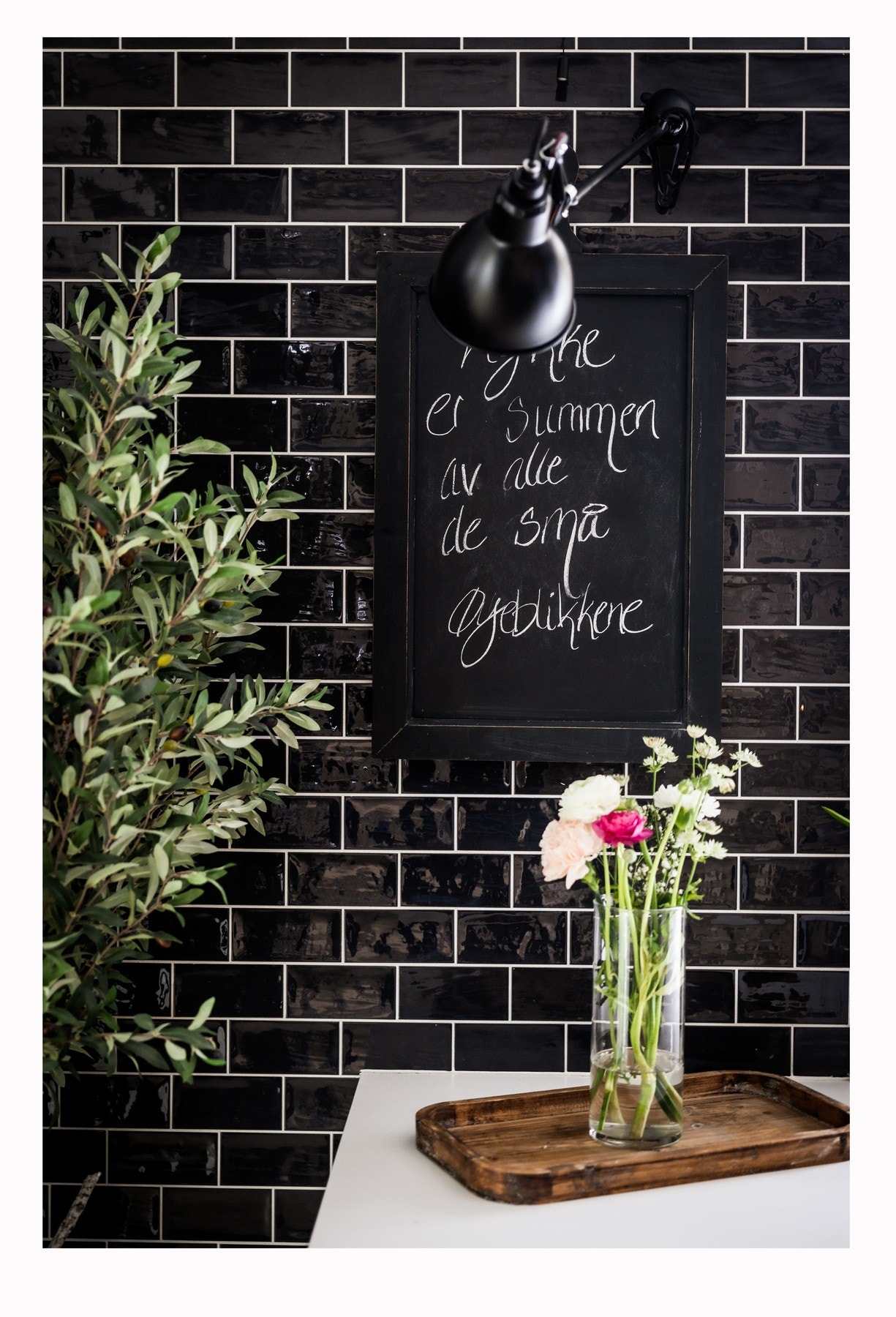 Håndlagde veggfliser fra L-Flis og Interiør Galleribilde