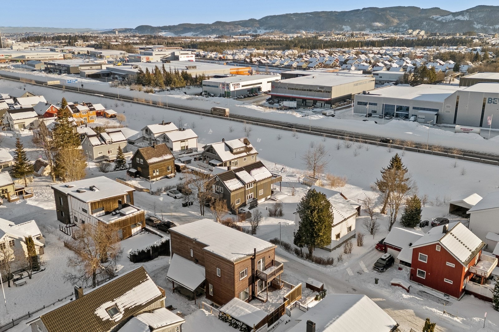 Kjøpesenteret City Syd ligger en kort gåtur unna. Galleribilde