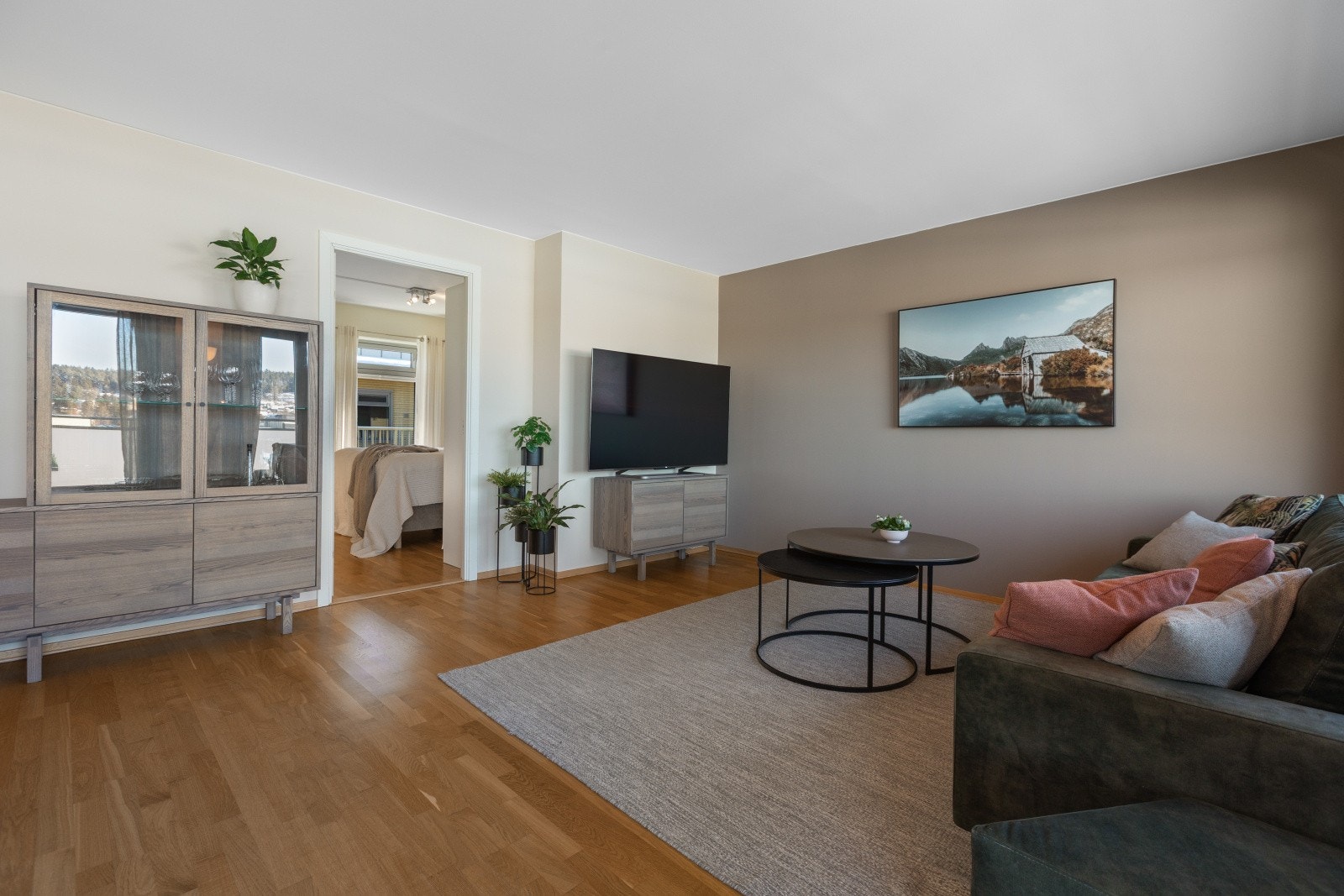 Flere av rommene er nylig pusset opp med sparkling og maling. Galleribilde