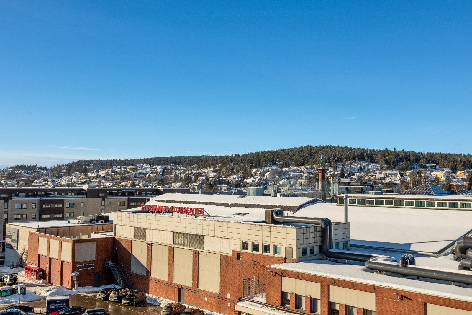 Det er fritt utsyn utover nærområdet. Galleribilde