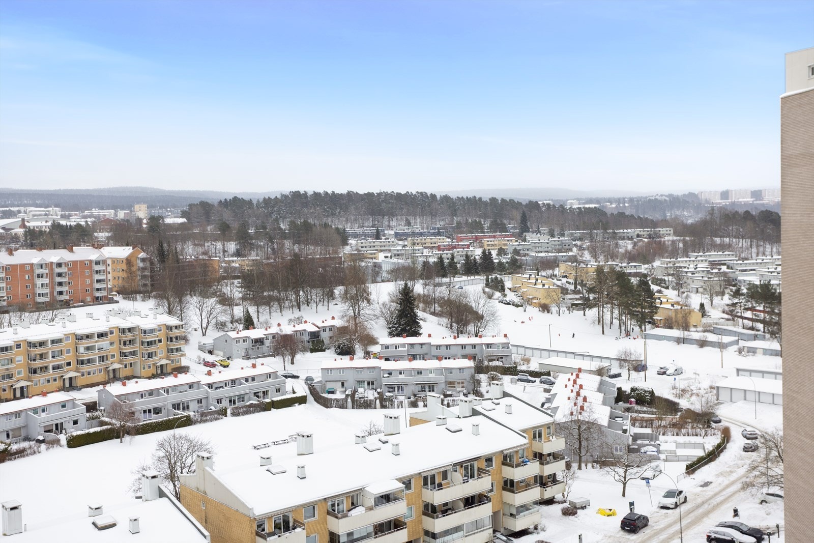 Fantastisk utsikt over nærområdet og deler av Oslo by! Galleribilde