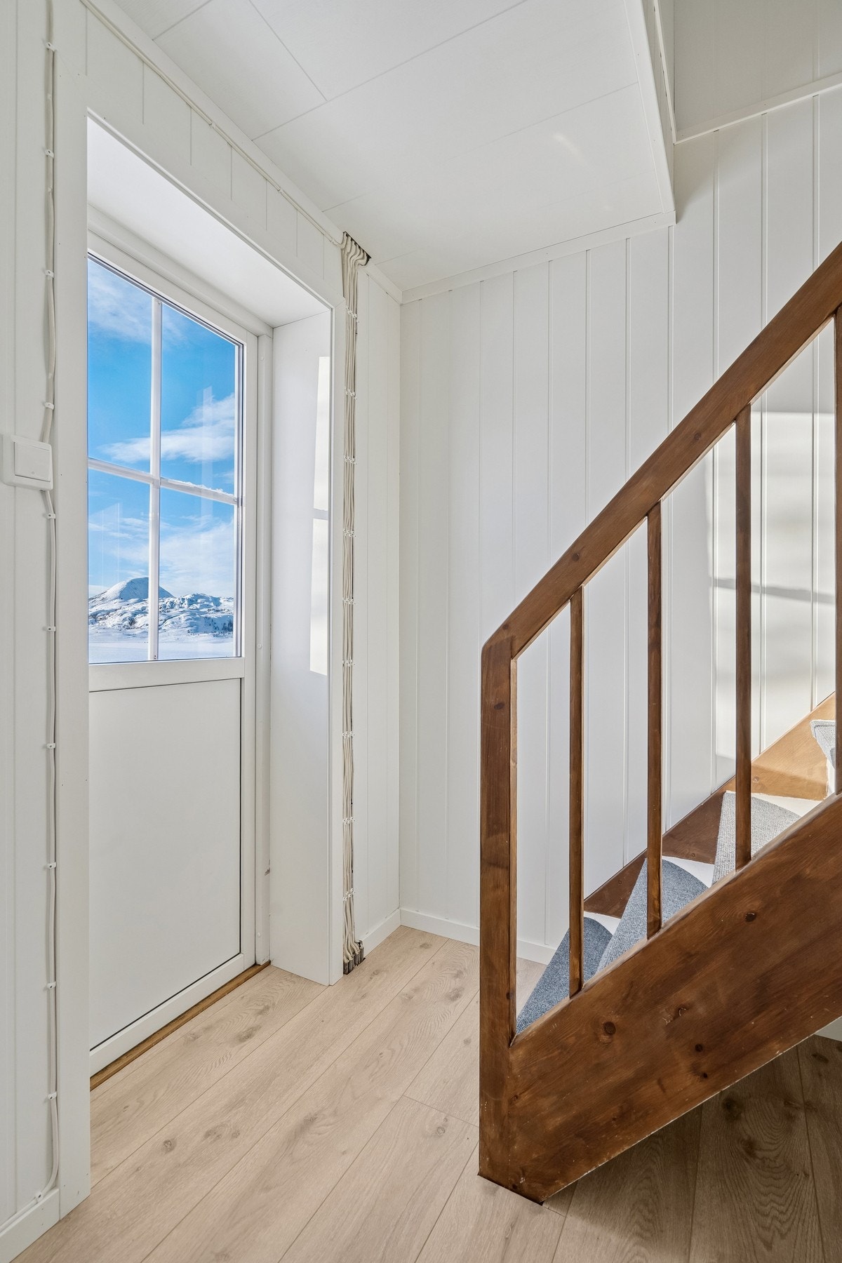 Vi tar turen opp på loftet. Galleribilde