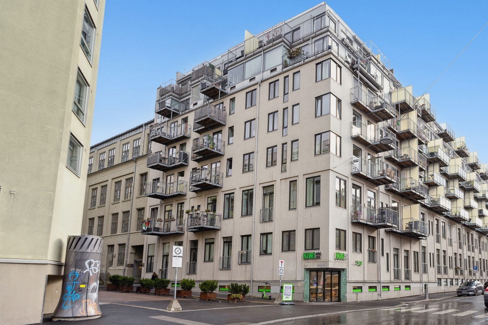 Fasaden. Galleribilde