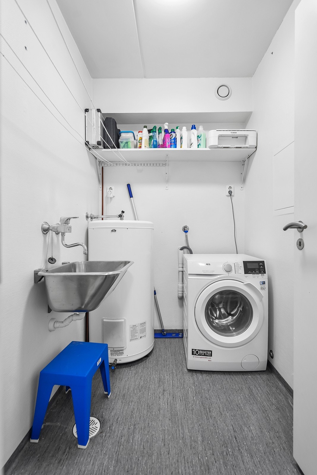 Praktisk vaskerom Galleribilde