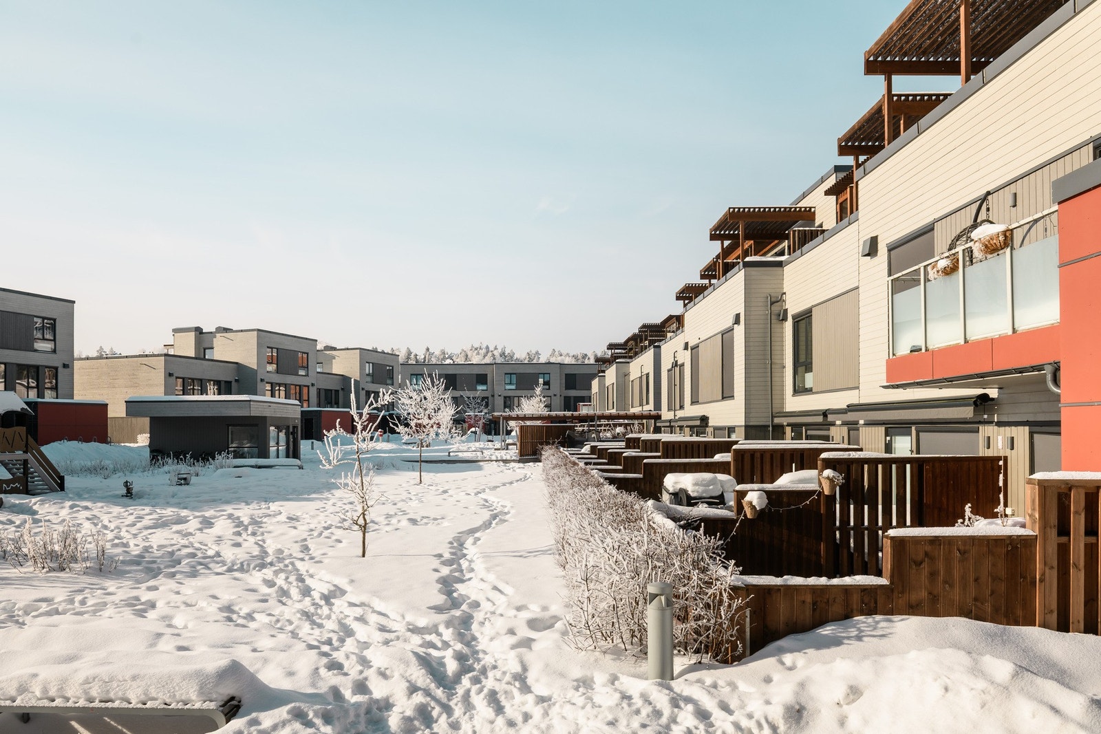 Eiendommen kan skilte med velstelte og sosiale fellesområder. Galleribilde