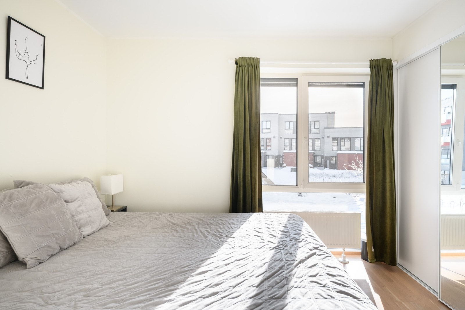 Hovedsoverommet har har utvendige screens. Galleribilde