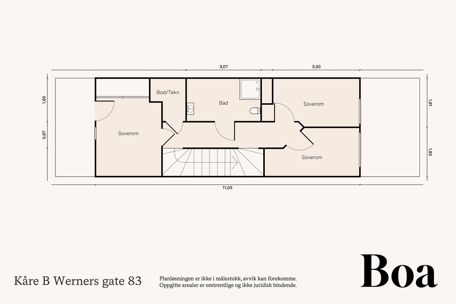 Plantegning - 2 etasje Galleribilde