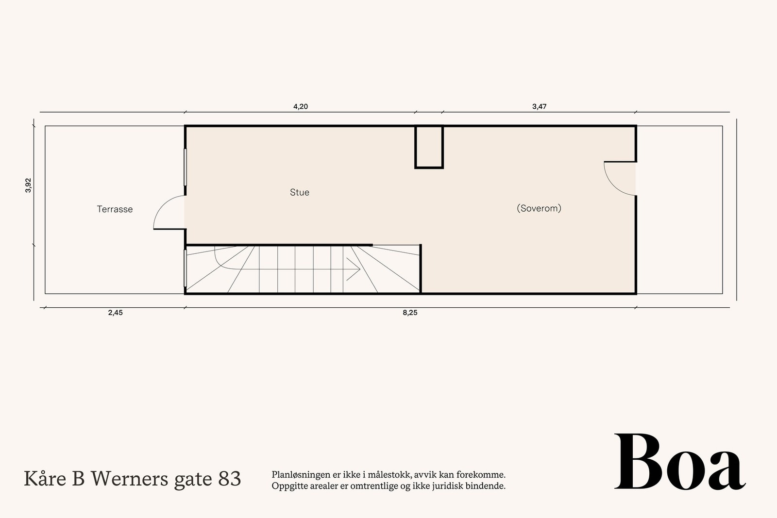 Plantegning - 1 etasje Galleribilde