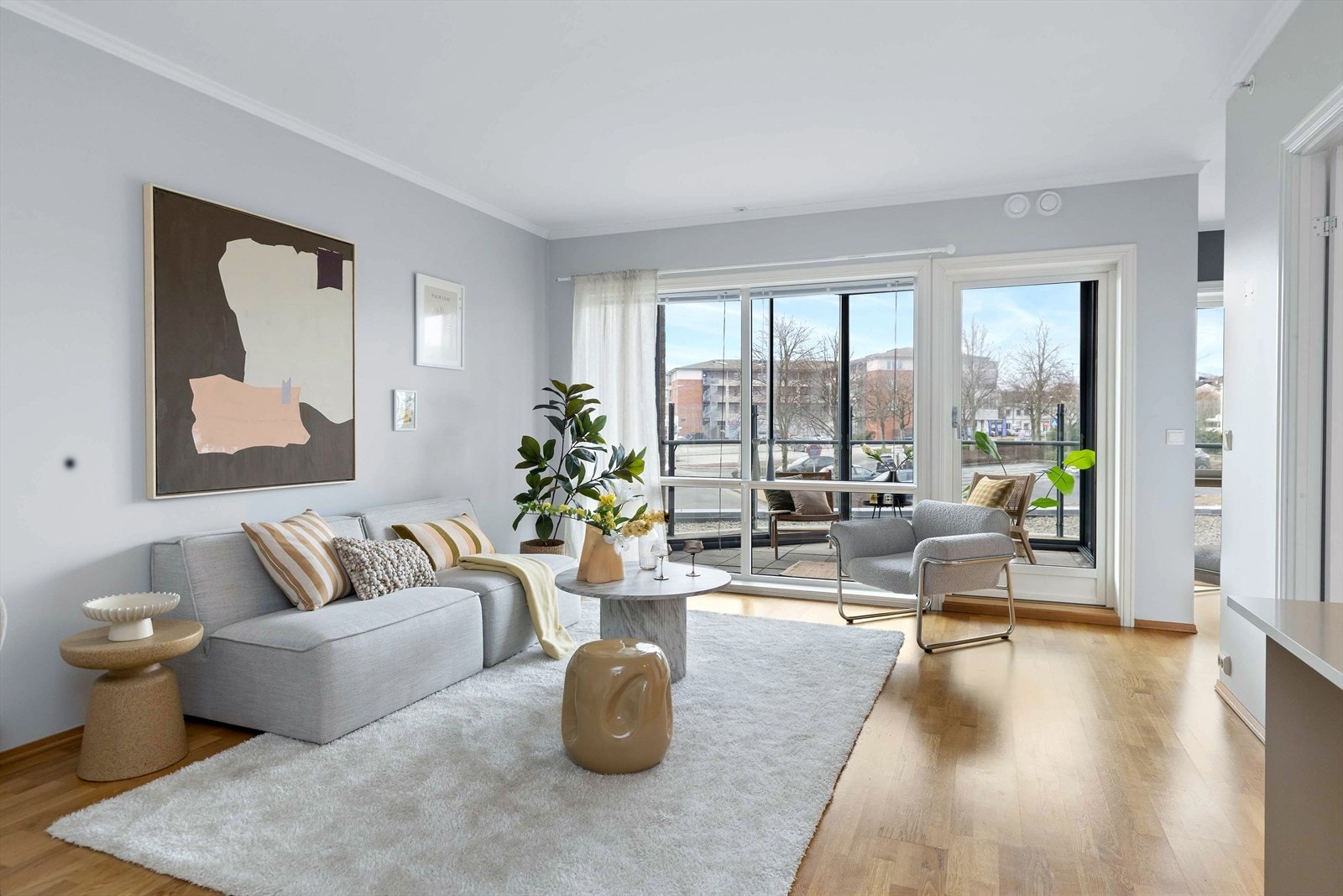 Parkett på gulvet Galleribilde