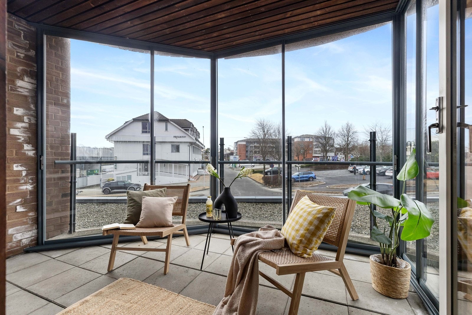 Her har man fin sikt over kleppekrossen Galleribilde