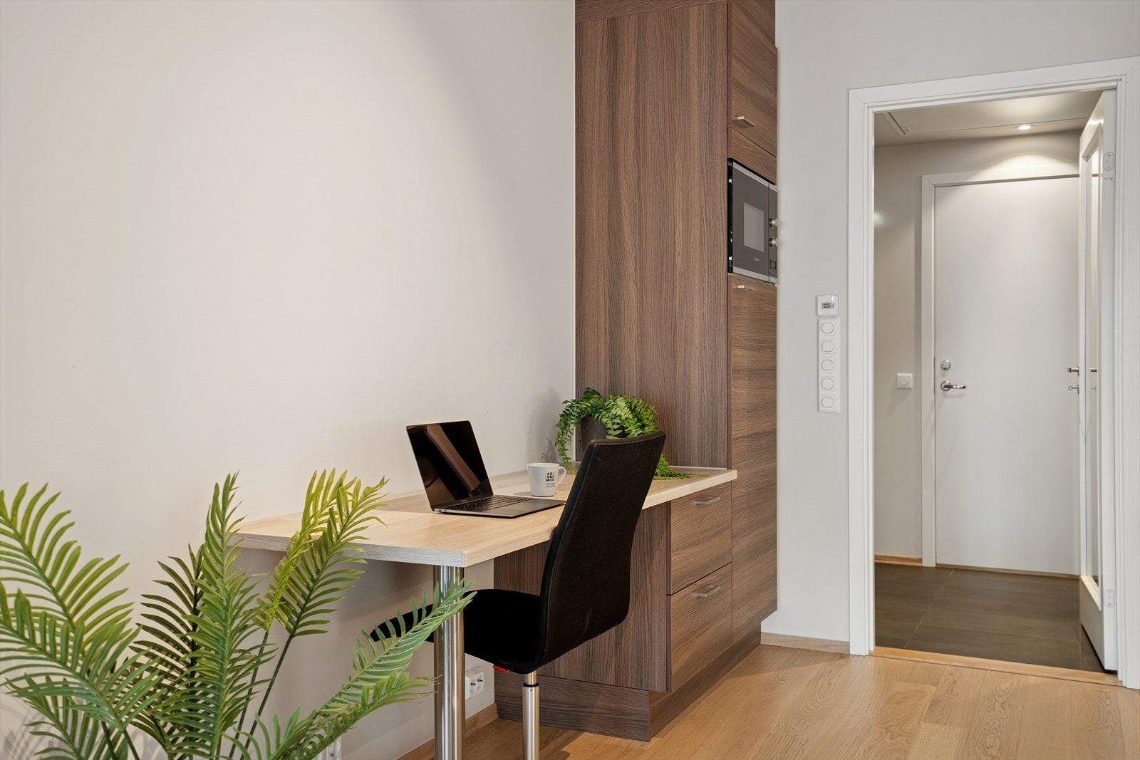 Flott kjøkkeninnredning, oppgradert fra opprinnelig standard. Galleribilde