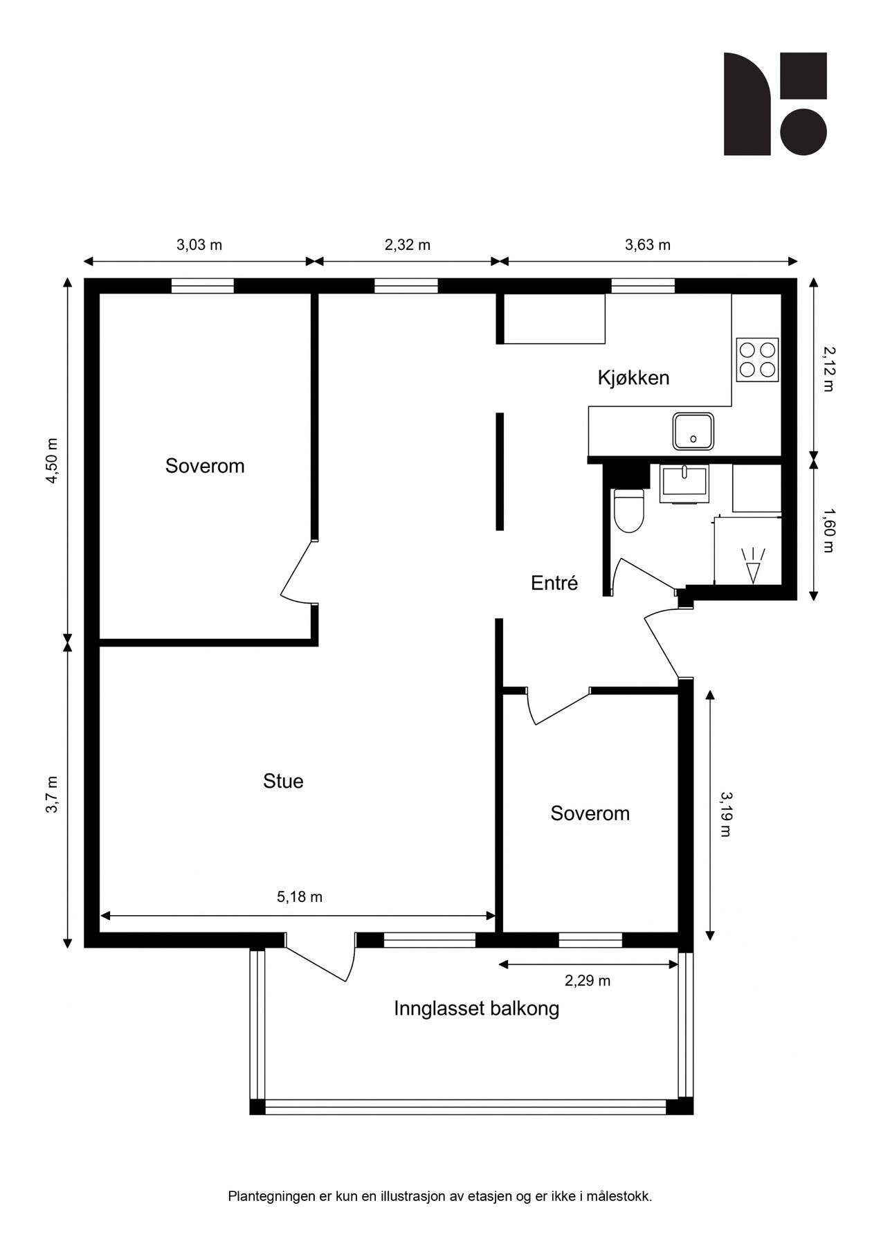 Plantegning. Galleribilde