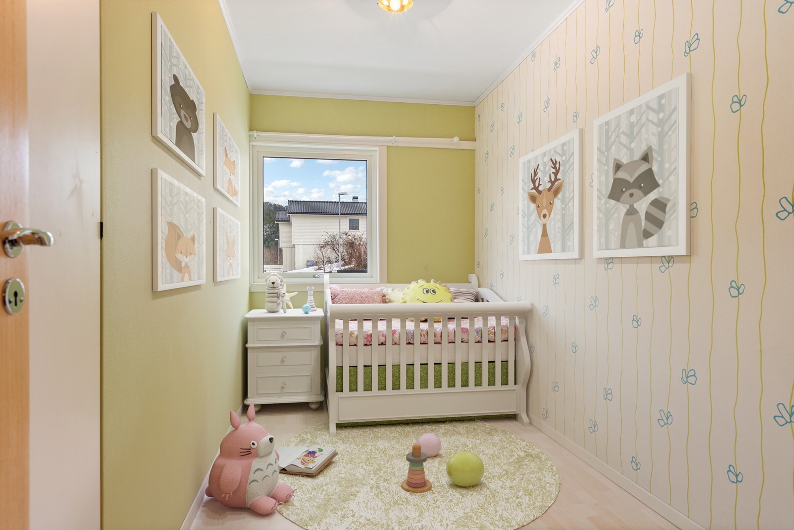 Soverom 2 - digitalt møblert Galleribilde