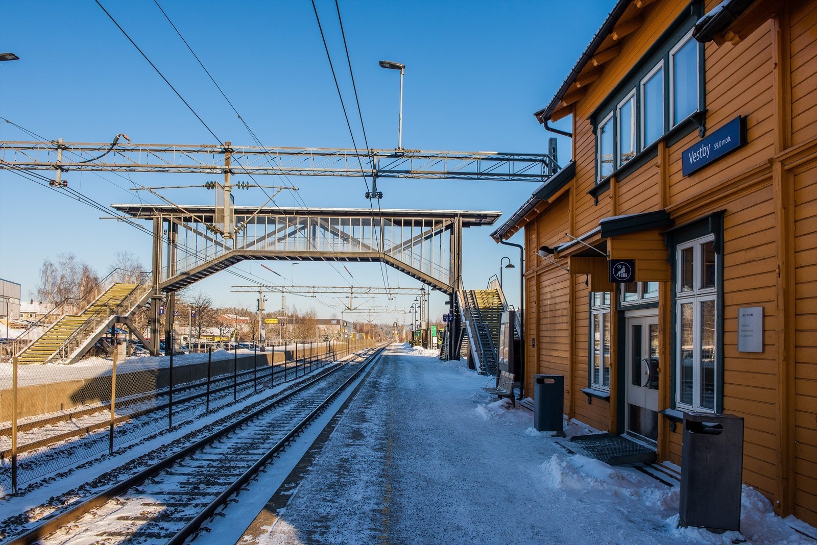 Vestby Stasjon - 2 minutter gange unna! Galleribilde