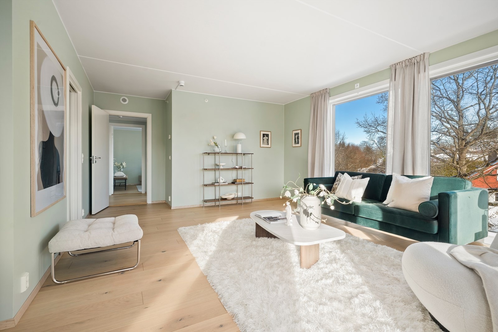 Sjarmerende 3-roms leiligheten med en god og gjennomtenkt planløsning. Galleribilde