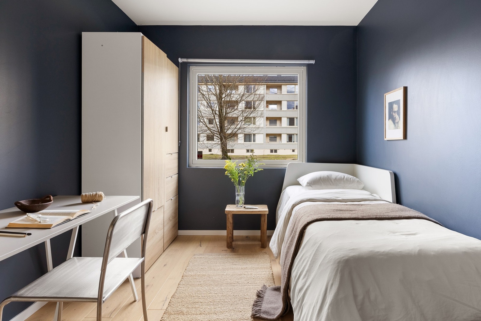 Det andre soverommet måles til 7,8 kvm. Galleribilde