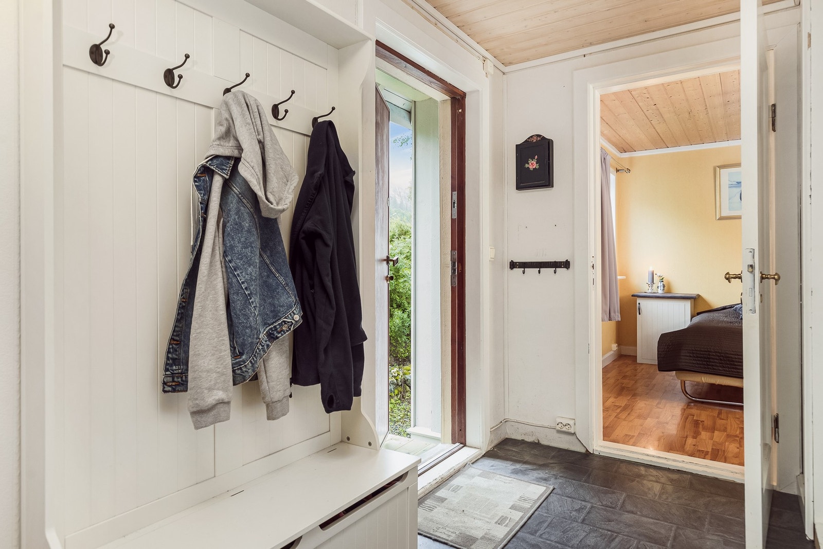 Entre oppmåles til 3,1 kvm. Galleribilde