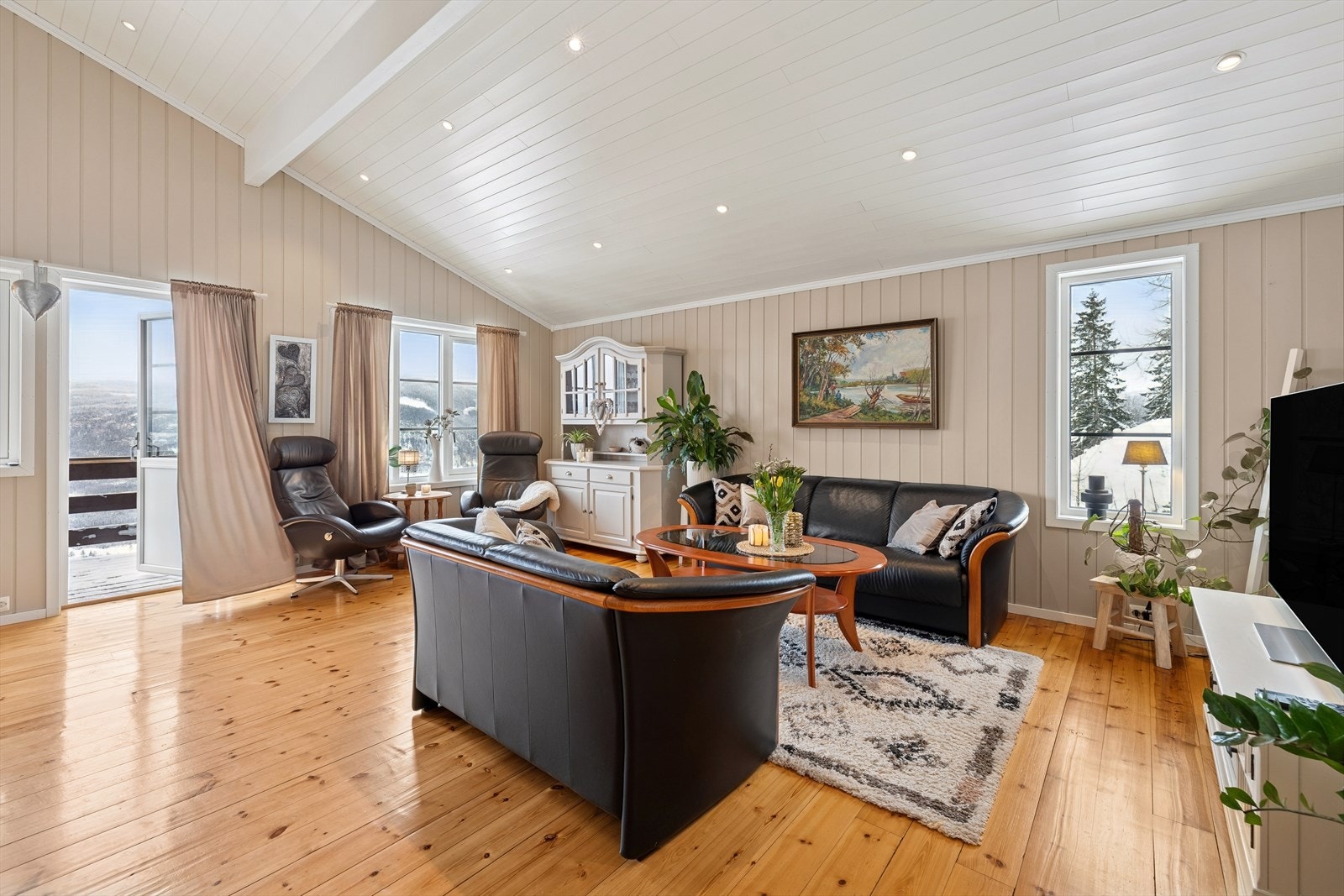 Utgang til veranda. Galleribilde