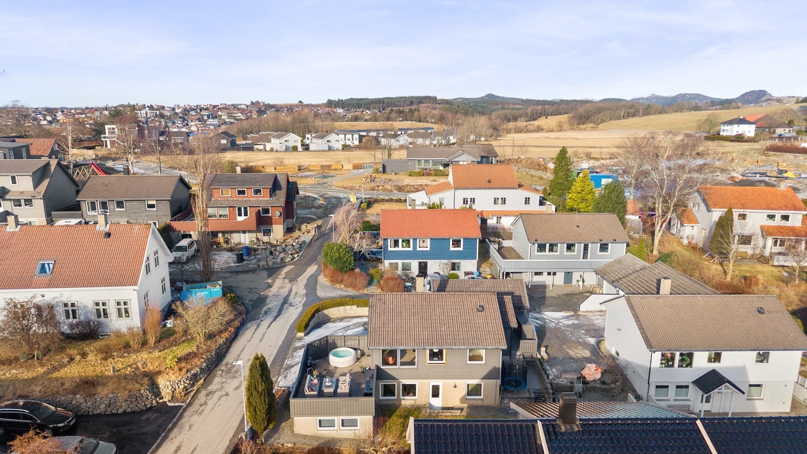 Gangavstand til barnehage og skole. Galleribilde