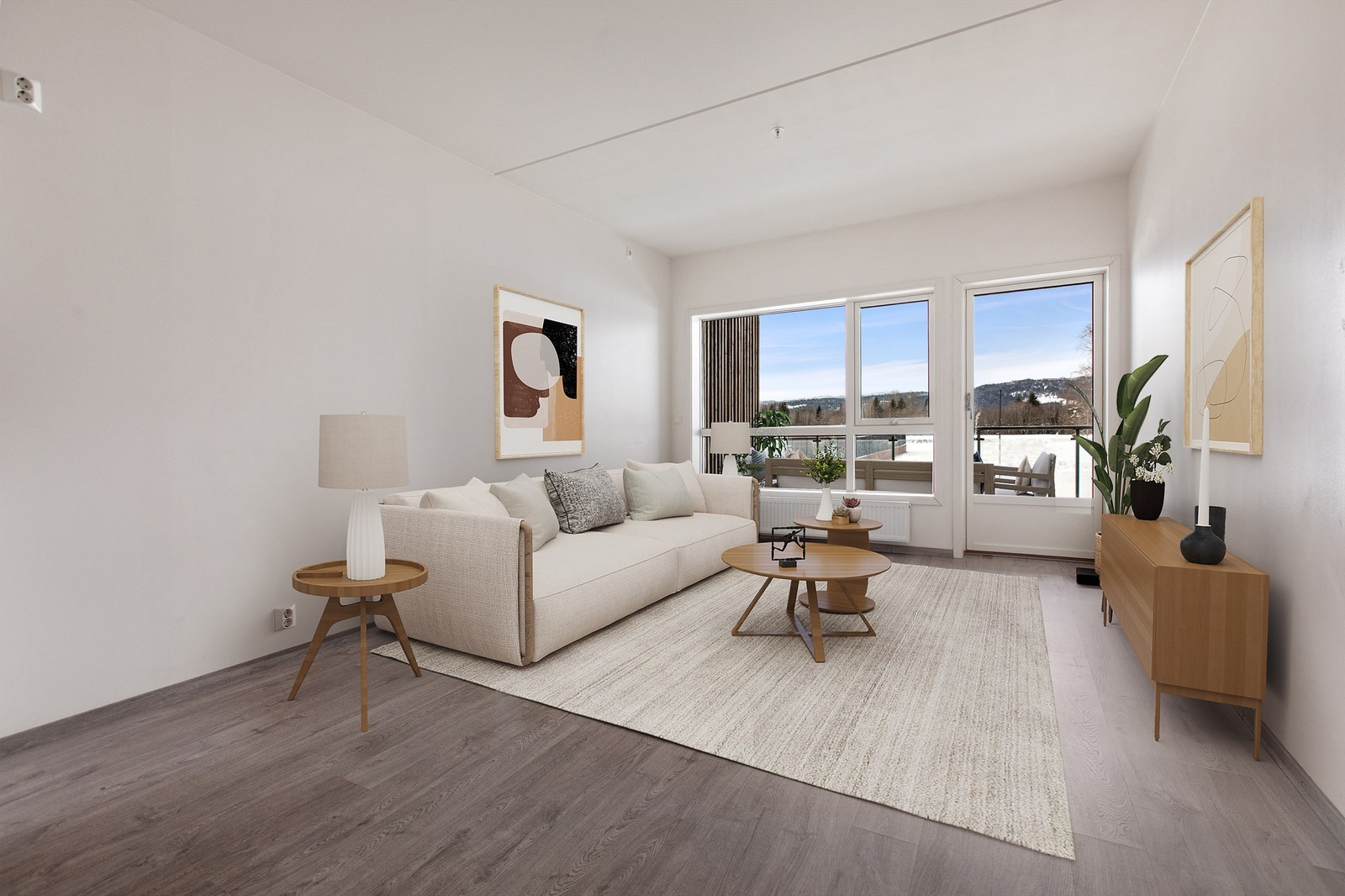 Velkommen til Teiealleen 12! Fotograf Hege K. Leren (Bildet er digitalt stylet) Galleribilde