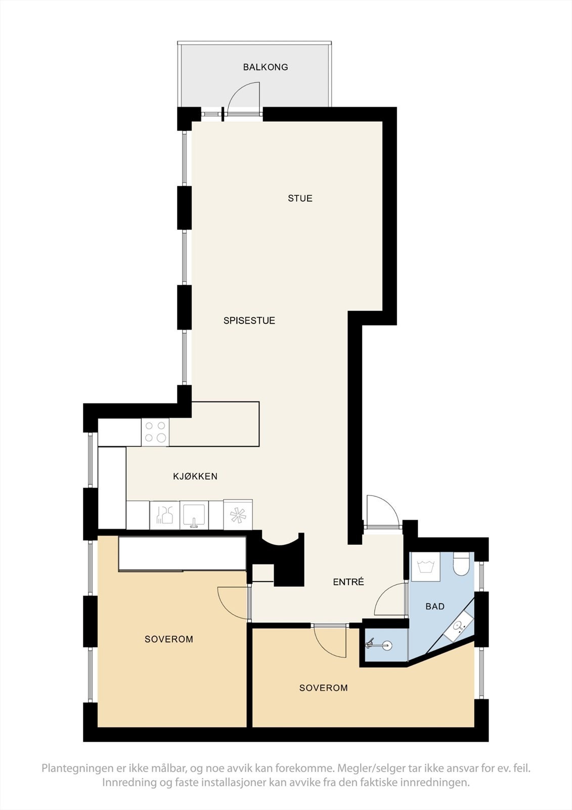 Plantegning 2. Etg. Galleribilde