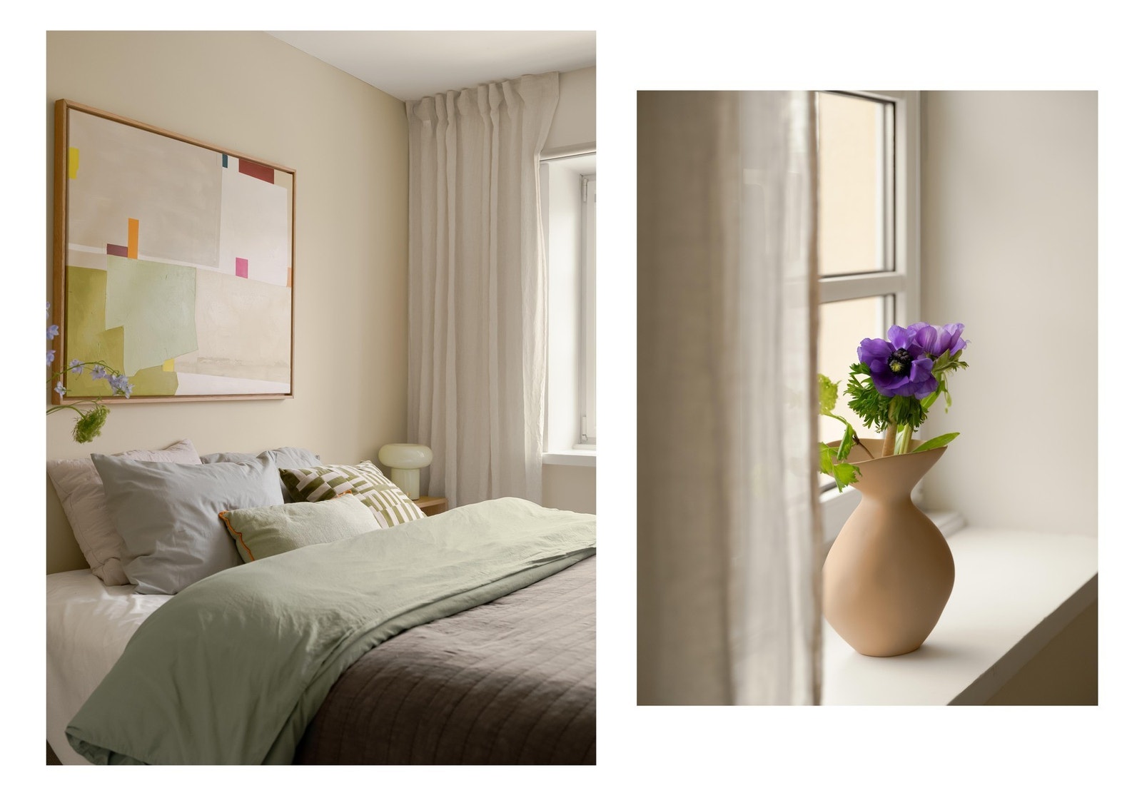 Et fantastisk stort rom med frodig utsyn og beliggenhet mot bakgården. Galleribilde