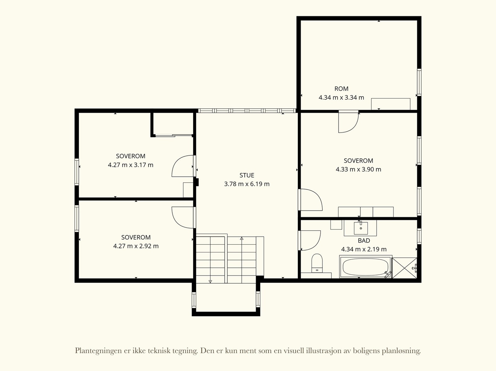 Plantegning 2. etasje. Galleribilde