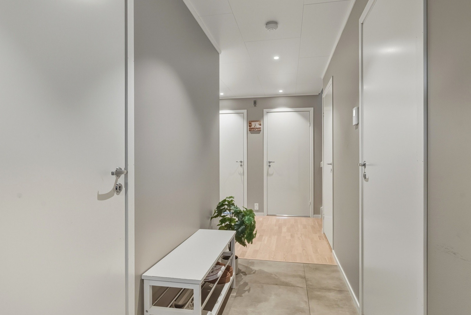 I denne etasjen er det to innvendige boder. Galleribilde