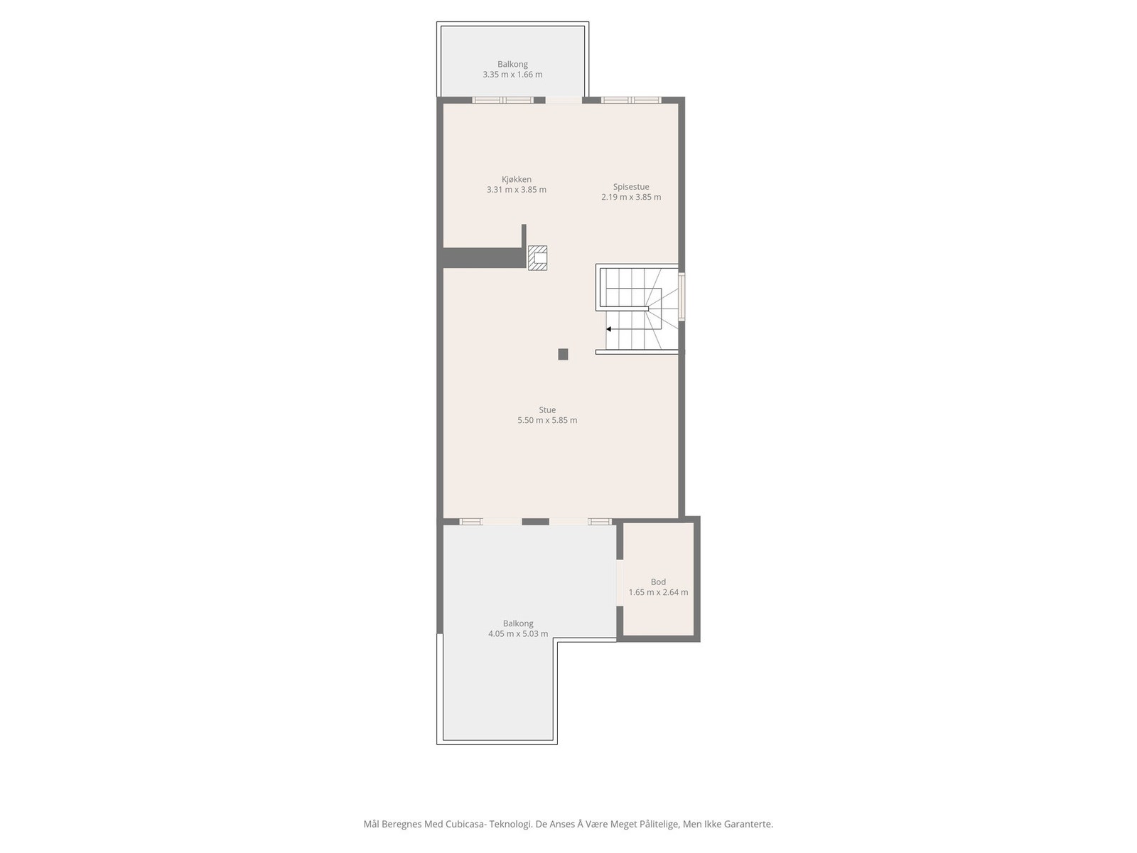 Plantegning 2. etasje. Galleribilde