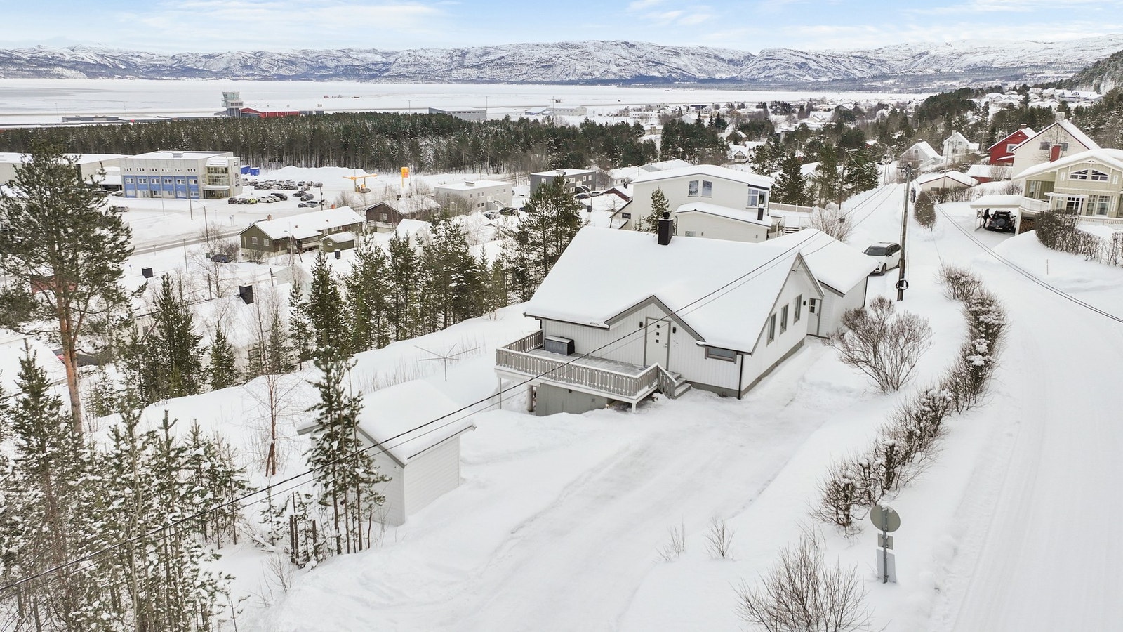 Herfra er det kort vei til de fleste av hverdagens nødvendigheter. Galleribilde