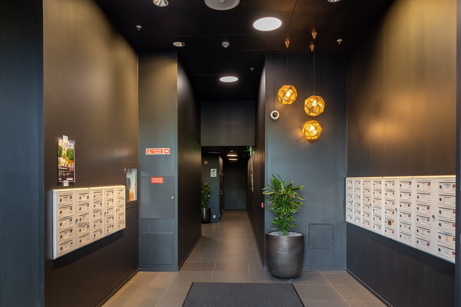 Sameiet består av 157 boligseksjoner og 6 næringsseksjoner. Galleribilde