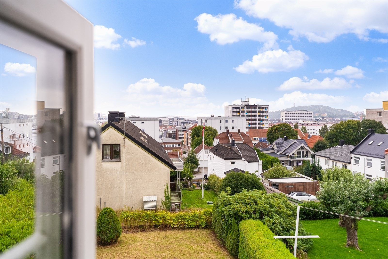 Utsikt mot sentrum Galleribilde