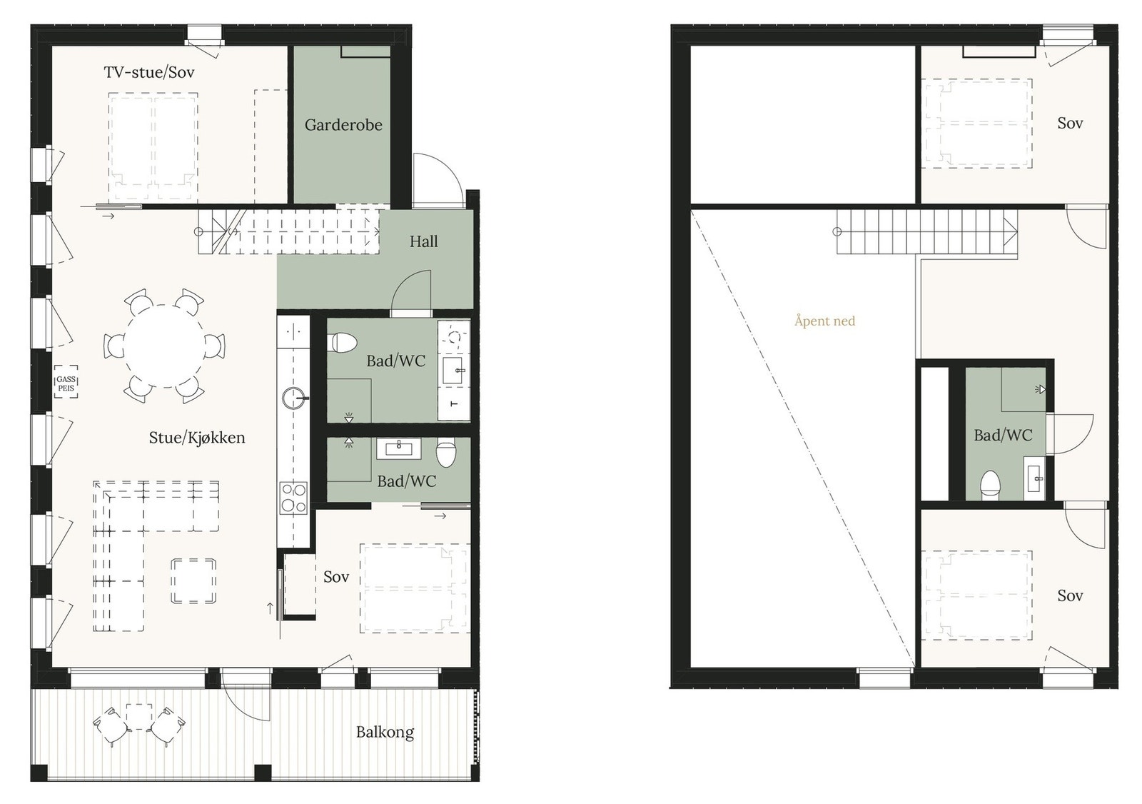 Plantegning for leilighet 7301 Galleribilde